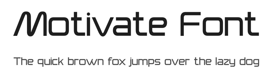 Motivate Font by MasyafiStudio — Display Font