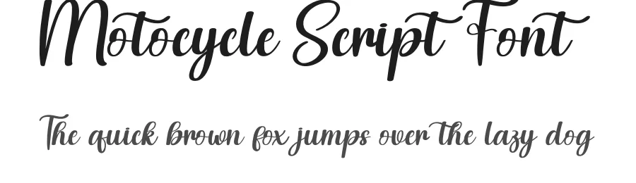 Motocycle Script Font by andikastudio — Script Handwritten Font
