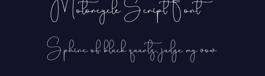 Motorcycle Script Font by andikastudio — Script Handwritten Font — thumbnail 2