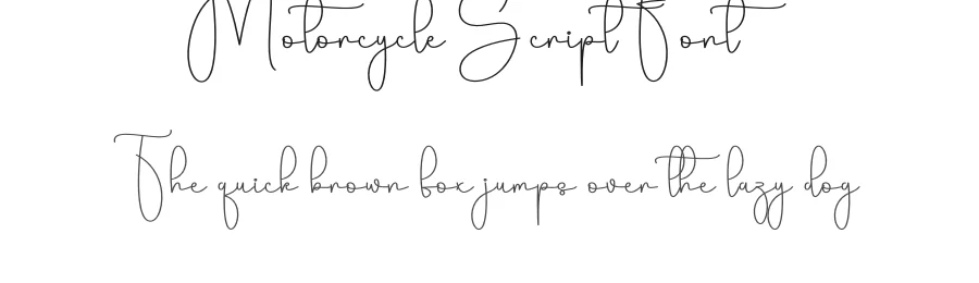 Motorcycle Script Font by andikastudio — Script Handwritten Font