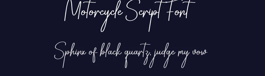 Motorcycle Script Font by creativeletter — Script Handwritten Font — thumbnail 2