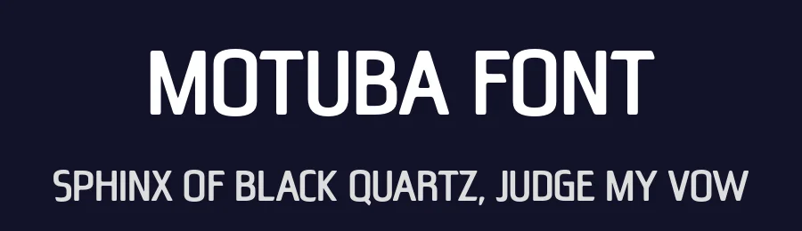 Motuba Font by BrandSemut — Display Font — thumbnail 2
