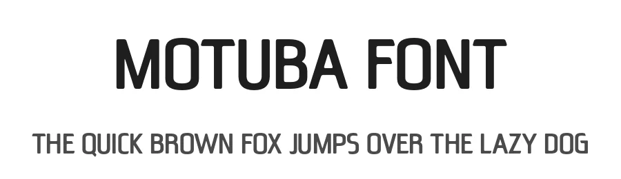Motuba Font by BrandSemut — Display Font