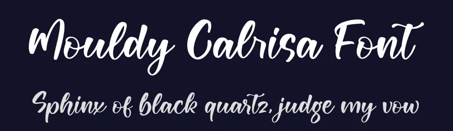 Mouldy Calrisa Font by letterfabric — Script Handwritten Font — thumbnail 2