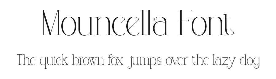Mouncella Font by Muksal Creative — Serif Font