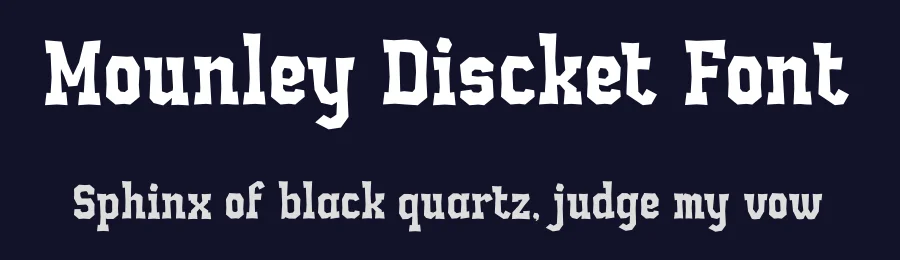 Mounley Discket Font by Storytype — Display Font — thumbnail 2