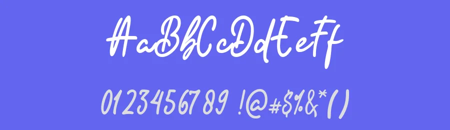 Mounlight by fourtypestd — Script Handwritten Font — thumbnail 3