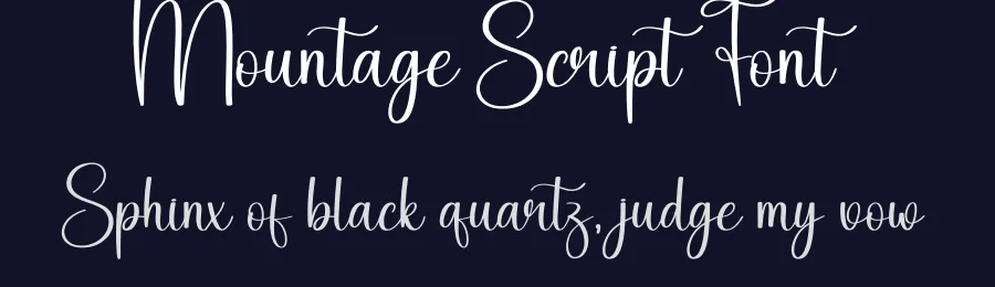 Mountage Script Font by creativeletter — Script Handwritten Font — thumbnail 2