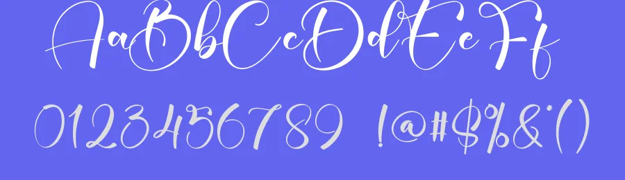Mountain Calligraphy Font by creativeletter — Script Handwritten Font — thumbnail 3