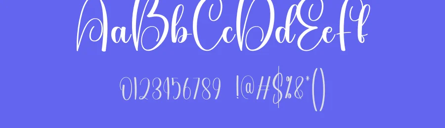 Mountain Calligraphy Script Font by creativeletter — Script Handwritten Font — thumbnail 3