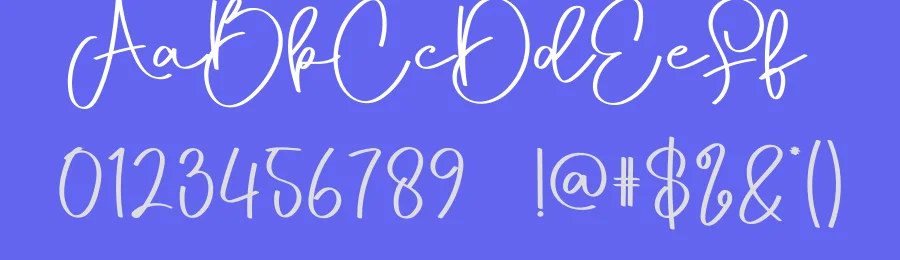 Mountain Handwritten Font by creativeletter — Script Handwritten Font — thumbnail 3