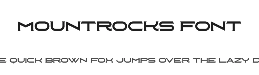 Mountrocks Font by Harvestype Co β Display Font