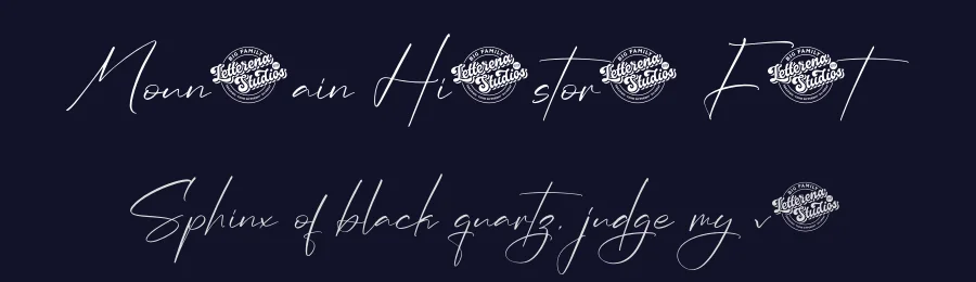 Mounttain Hillstoras Font by letterenastudios — Script Handwritten Font — thumbnail 2