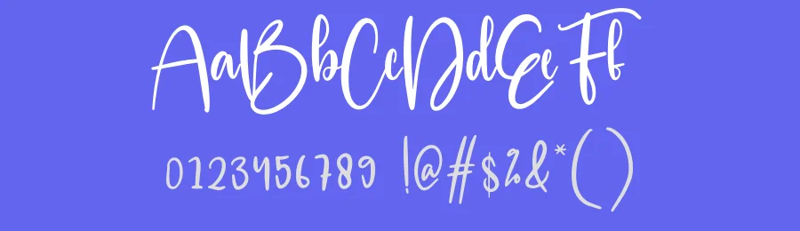 Mouthful Script Font by creativeletter — Script Handwritten Font — thumbnail 3