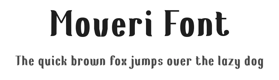 Moveri Font by twinletter β Sans Serif Font