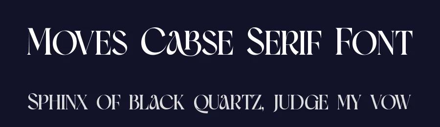 Moves Cabse Serif Font by timelesstype.co — Serif Font — thumbnail 2
