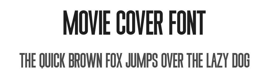 Movie Cover Font by Funtype — Decorative Font