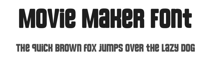 Movie Maker Font by Funtype — Decorative Font
