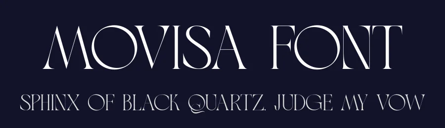 Movisa Font by zaaintype — Serif Font — thumbnail 2