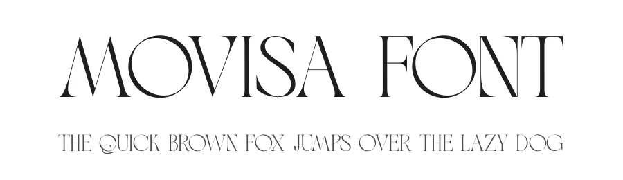 Movisa Font by zaaintype — Serif Font