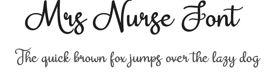 Mrs Nurse Font by airotype — Script Handwritten Font