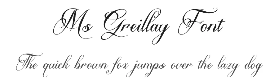 Ms Greillay Font by Denustudios — Script Handwritten Font