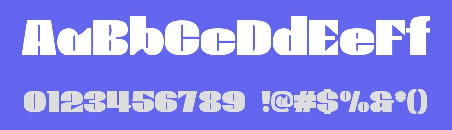 Muach Bold – Retro Display Font by Maiko Hatta — Decorative Font — thumbnail 3