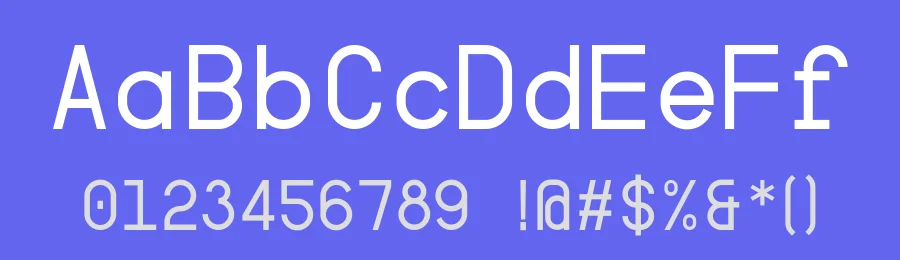 Muar Mono™ Typeface by Muhittin Güneş — Display Font — thumbnail 3