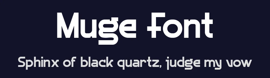 Muge Font by Linecreative — Sans Serif Font — thumbnail 2
