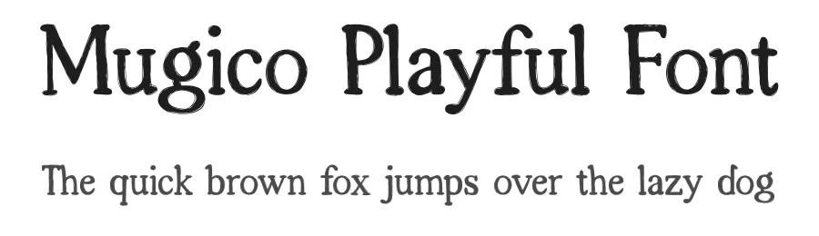 Mugico Playful Font by Skytroopas — Display Font