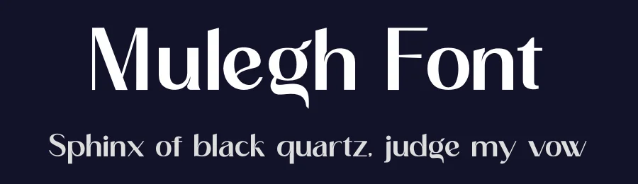 Mulegh Font by saemooncreative — Sans Serif Font — thumbnail 2