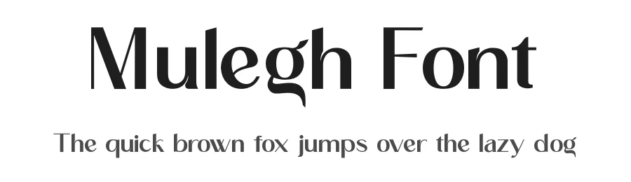 Mulegh Font by saemooncreative — Sans Serif Font