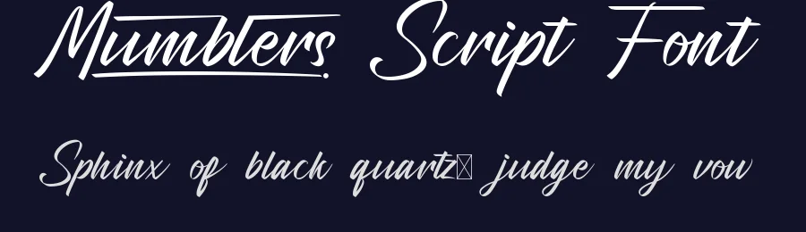 Mumblers Script Font by RaisProject — Script Handwritten Font — thumbnail 2