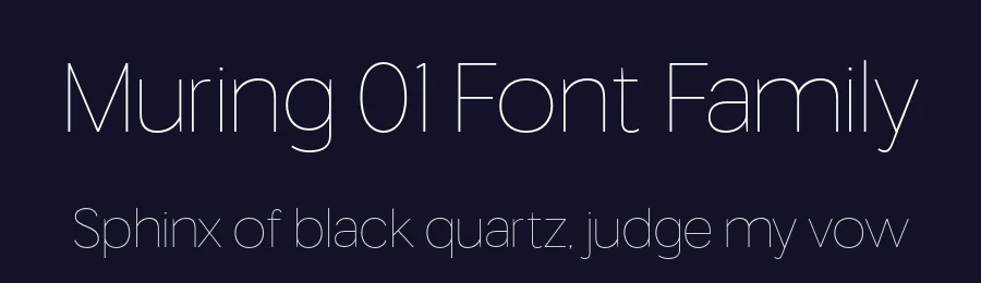 Muring 01 Font Family by Casloop Studio — Decorative Font — thumbnail 2