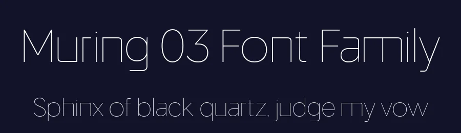 Muring 03 Font Family by Casloop Studio — Decorative Font — thumbnail 2