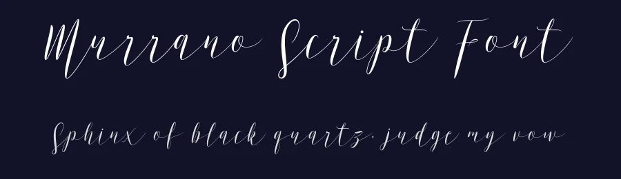 Murrano Script Font by Hamilton — Script Handwritten Font — thumbnail 2