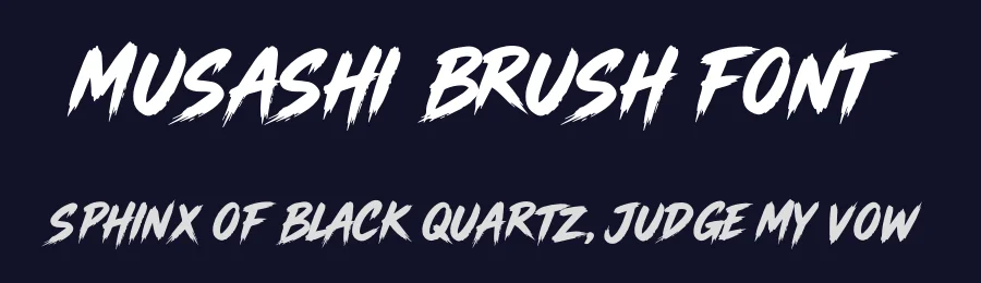 Musashi Brush Font by Maknastd — Script Handwritten Font — thumbnail 2
