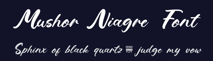 Mushor Niagre Font by enxyclo — Script Handwritten Font — thumbnail 2