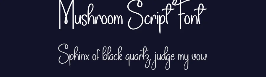 Mushroom Script Font by andikastudio — Script Handwritten Font — thumbnail 2