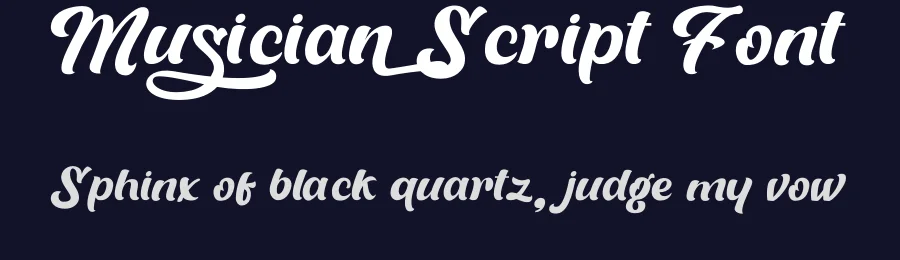 Musician Script Font by Mevricks Studio — Script Handwritten Font — thumbnail 2