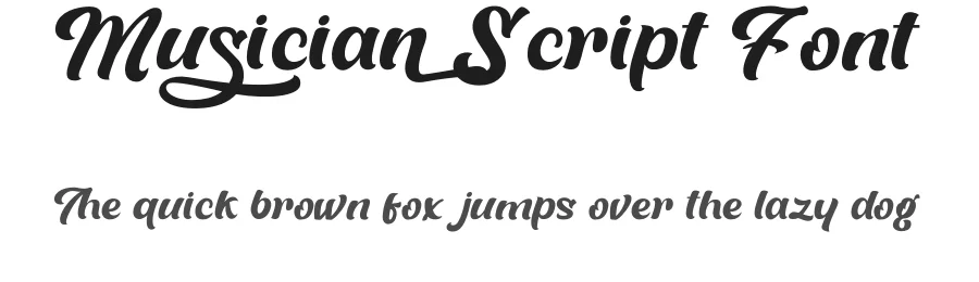 Musician Script Font by Mevricks Studio — Script Handwritten Font