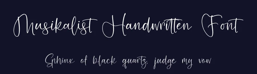 Musikalist Handwritten Font by Operatype.Co — Script Handwritten Font — thumbnail 2