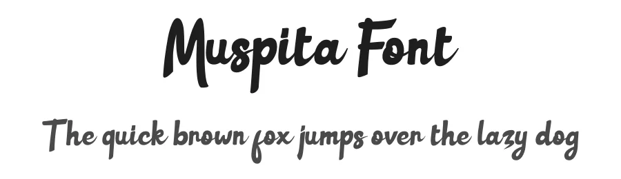 Muspita Font by majelis art — Display Font