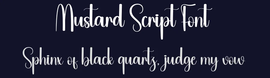 Mustard Script Font by andikastudio — Script Handwritten Font — thumbnail 2
