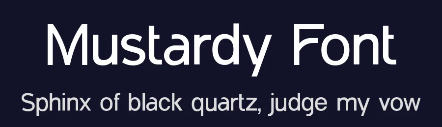 Mustardy Font by UICreative — Sans Serif Font — thumbnail 2