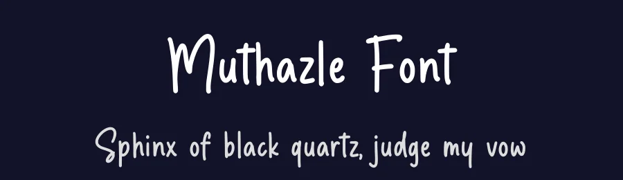 Muthazle Font by Allouse.Studio — Script Handwritten Font — thumbnail 2
