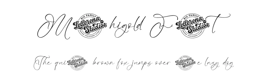 Muthigold Font by letterenastudios — Script Handwritten Font