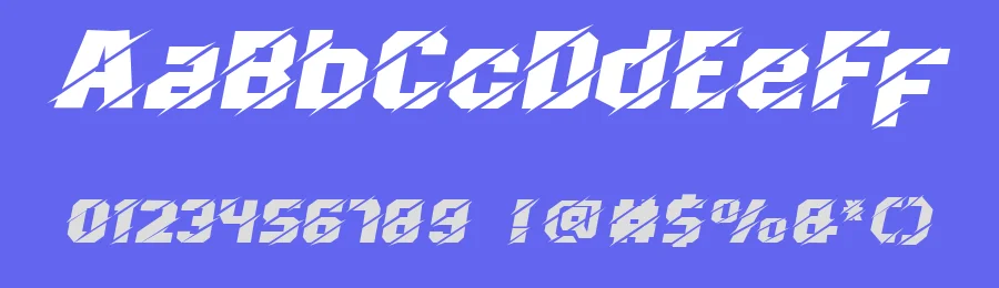 MX Font by waptype0894 — Display Font — thumbnail 3