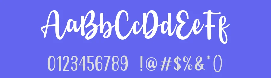 My Birthday Calligraphy Font by studioaktype — Script Handwritten Font — thumbnail 3