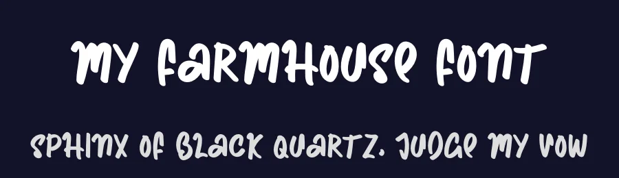 My Farmhouse Font by levincreative — Script Handwritten Font — thumbnail 2